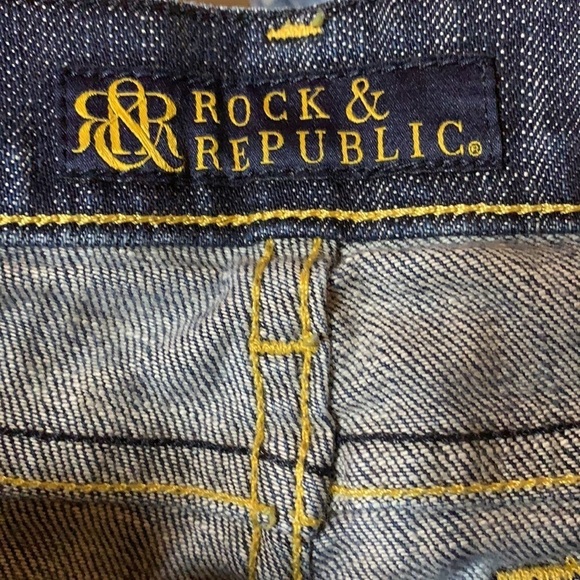 Rock & Republic jeans Size 27 straight leg, reduced price - Picture 5 of 9